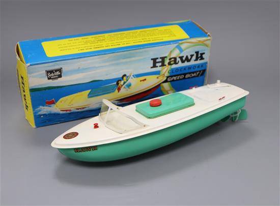 A Sutcliffe Hawk model, boxed